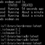 Raspberry Pi 4のPodmanで複数のWordPressを起動しようとしたものの