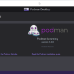 Podman DesktopでWindows版Podman.exeの状態を確認してみました